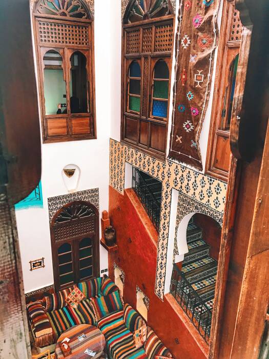 Intip Rumah Asli Maroko yang Punya Banyak Pesona