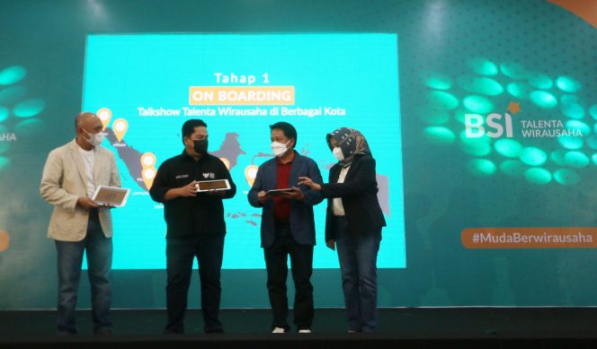 
 PT Bank Syariah Indonesia Tbk (BSI) mengelar kompetisi Talenta Wirausaha BSI.(bankbsi.co/Bogordaily.net)
