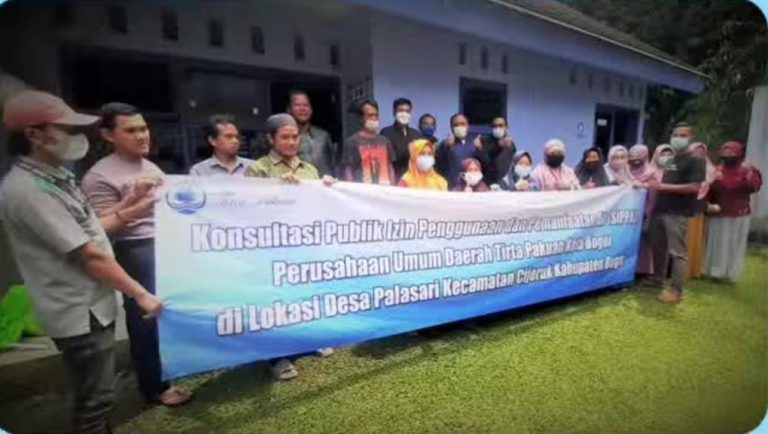 Upaya Percepatan Infrastruktur, Tirta Pakuan Lakukan Konsultan Publik dan Sosialisasi Kepada Warga