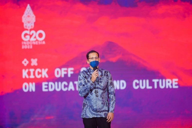 Nadiem Beberkan Agenda Prioritas G20 di Bidang Pendidikan dan Kebudayaan