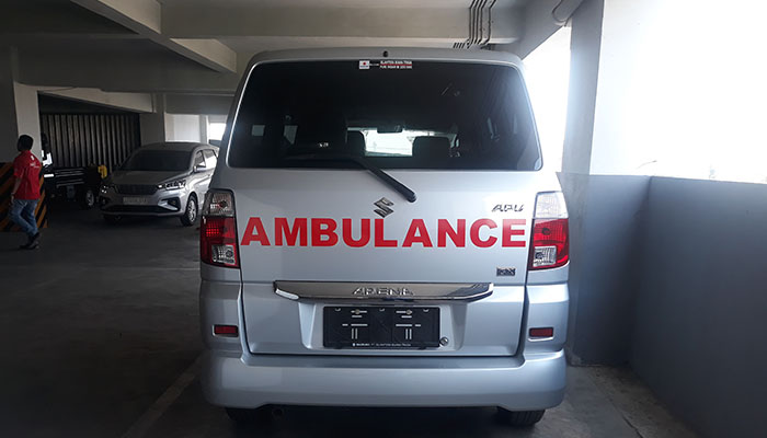 Bukan Pasien, Ambulans Ini Malah Angkut Motor Bodong