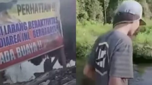 Ngeri! Viral Video Detik-Detik Petani Diterkam Buaya, Warganet Bilang ...