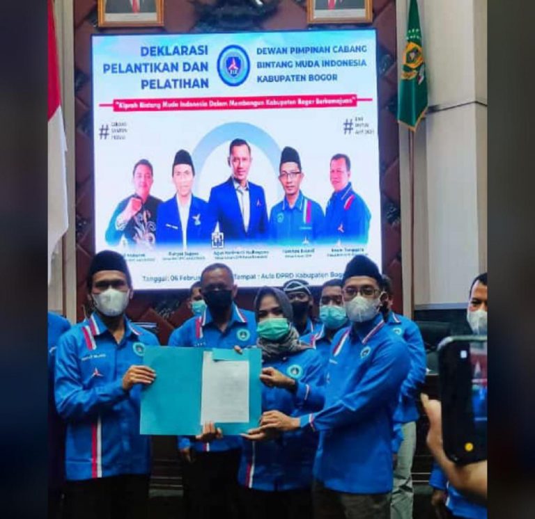 DPC BMI Kabupaten Bogor resmi di Lantik: Siap Jadi Sayap Menangkan Partai Demokrat