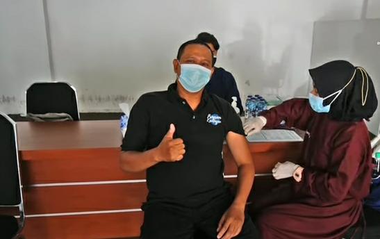 Cegah Klaster Perkantoran, DPRD Kabupaten Bogor Gelar Vaksinasi Booster