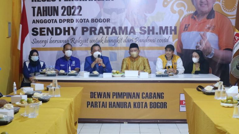 Bangun Komunikasi, PAN Kota Bogor Datangi Kantor DPC Hanura Kota Bogor