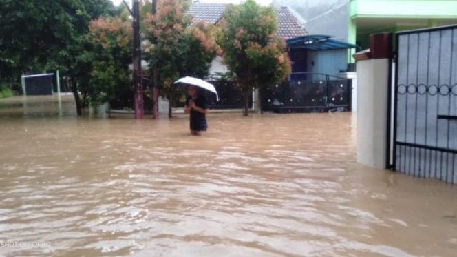 
 Sekitar 11.208 Warga Perumahan Terdampak Banjir. (tribun/Bogordaily.net)