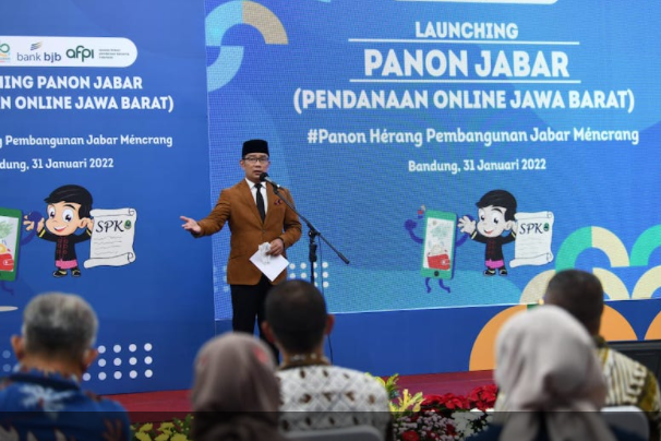 Gubernur Ridwan Kamil Resmikan Program Pendanaan Online