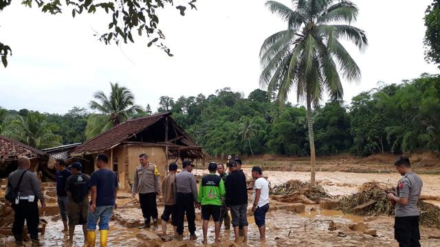 
 Banjir di Serang, Banten.(Istimewa/Bogordaily.net)