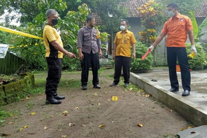 
 Tempat Pelaku Mengamuk dan Melukai Beberapa Warga di Kediri. (kompas/Bogordaily.net)