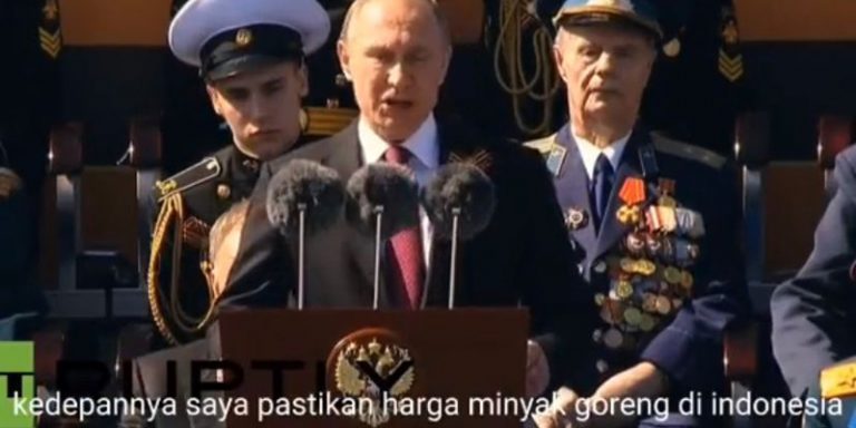 Wadaw! Presiden Putin Janji Buat Harga Minyak Goreng di Indonesia Murah