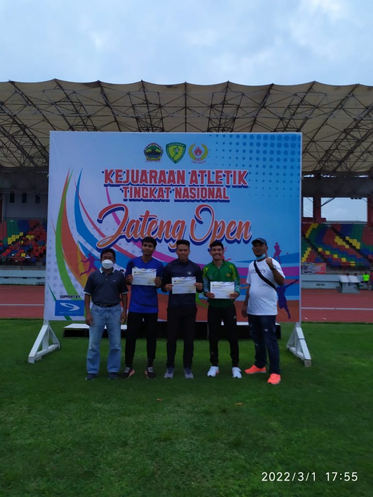 PASI Kabupaten Bogor Sabet Lima Medali di Atletik Jateng Open 2022