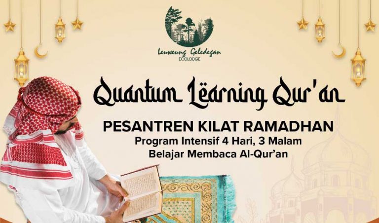 Yuk, Ikuti Program Baca Al-Qur’an di Pesantren Kilat Leuweung Geledegan Ecolodge   