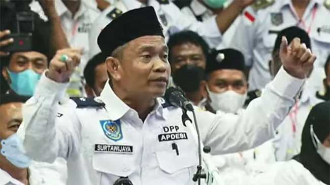 Profil Surta Wijaya, Ketua Umum DPP Apdesi yang Serukan Jokowi Tiga Periode