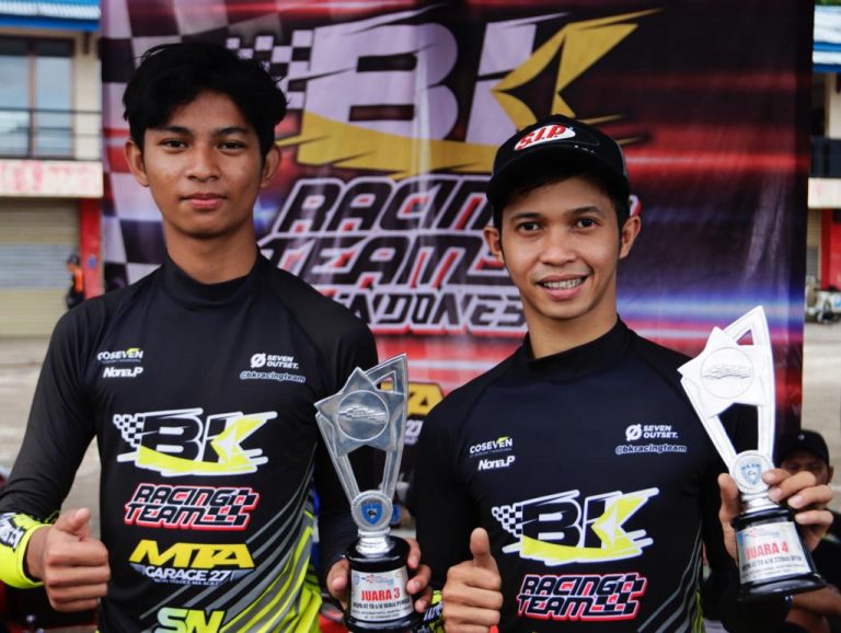 Tim BKRTI Sukses Raih Podium ke-3 Kelas 160cc Tune Up Road Race Championship