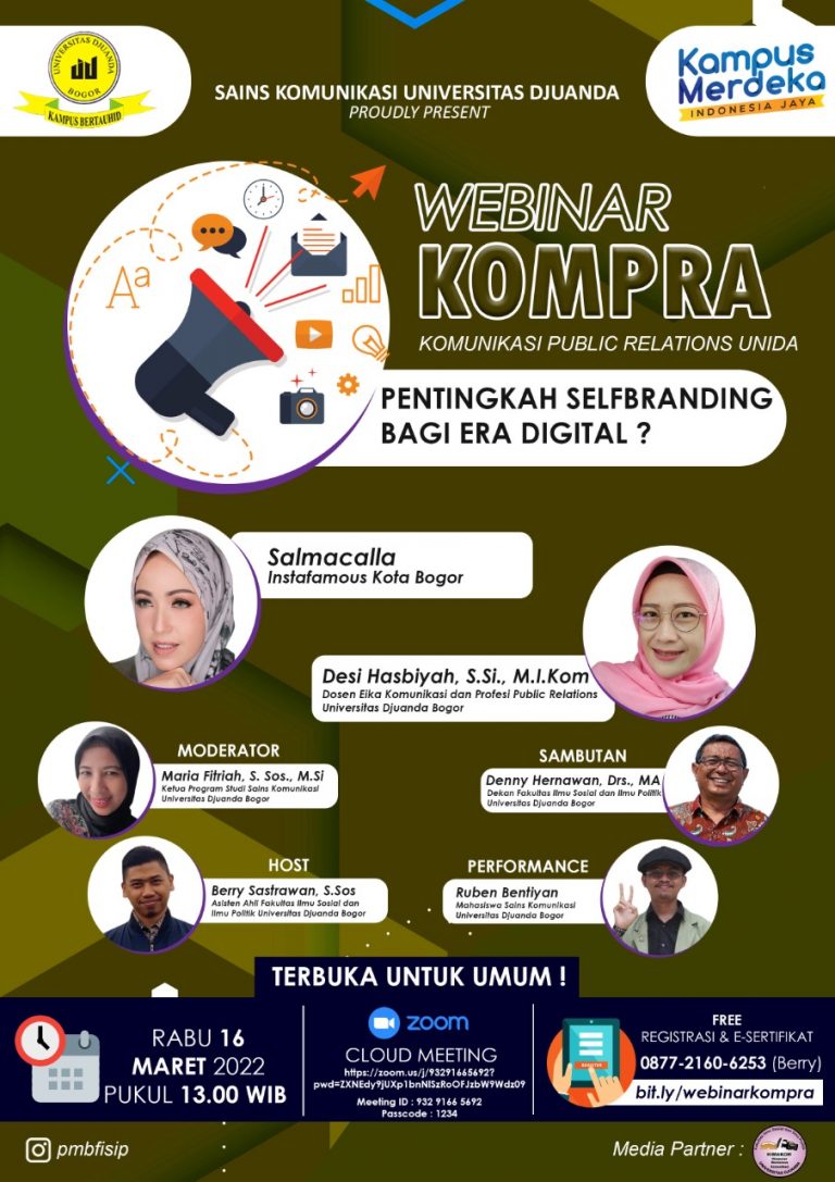 Instafamous Kota Bogor Salma Calla Akan Hadir Meriahkan Webinar Kompra