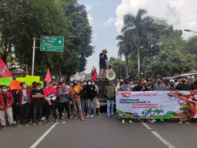 Gerakan Mahasiswa dan Pemuda Peduli Aset Negara Turun ke Jalan, Tuntut 3 Hal Ini