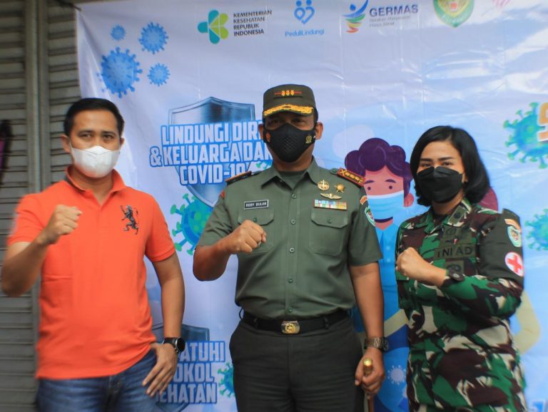 FIF Group Central Remedial Jabar 4 Bersinergi Dengan Kodim 0606 Kota Bogor Gelar Vaksinasi