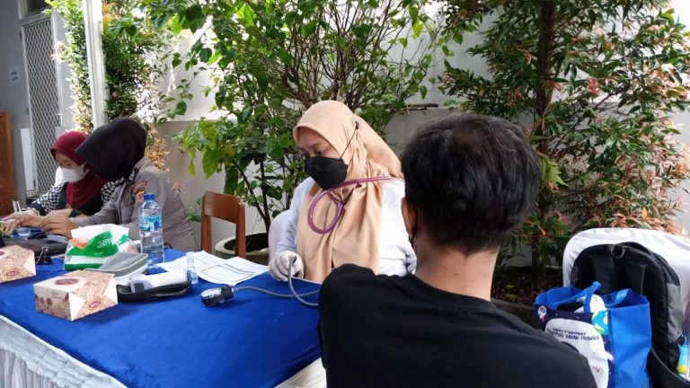 LDII dan Polresta Bogor Kota Geber Percepatan Vaksinasi