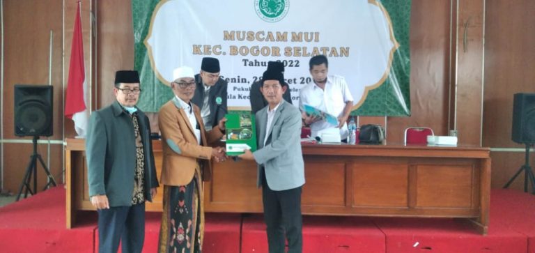 Sah! Asep Hudri Terpilih Menjadi Ketua MUI Kecamatan Bogor Selatan