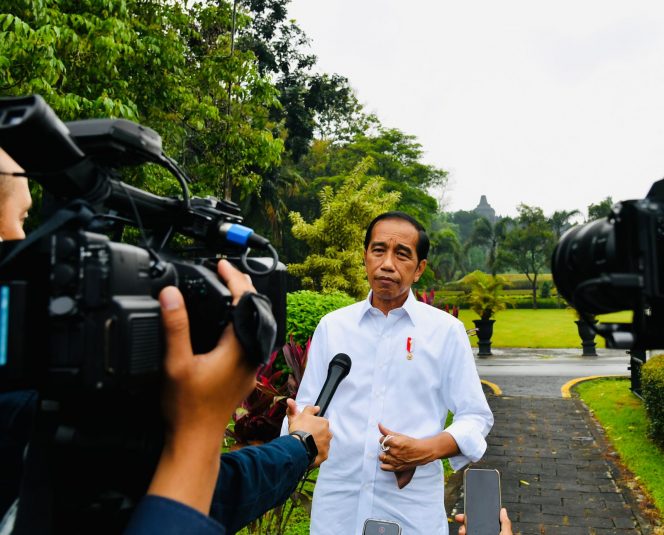 
 Presiden RI Jokowi.(BPMI Setpres/Bogordaily.net)