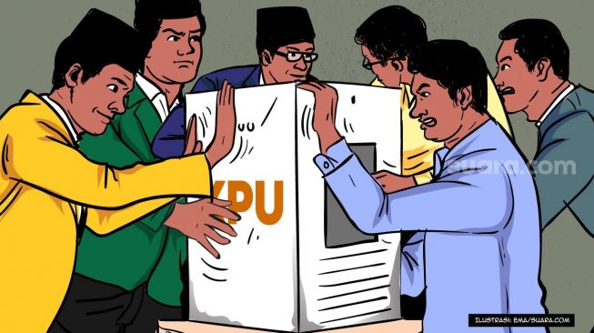 Survei LSI Denny JA: Publik yang Tak Puas dengan Jokowi Pilih Partai Ini
