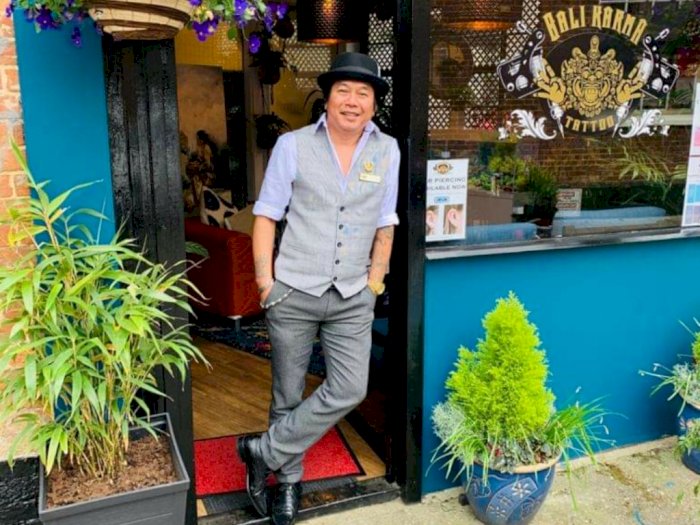 Kisah Inspiratif Ketut Pande, WNI Asal Bali Sukses Punya Studio Tato di Inggris