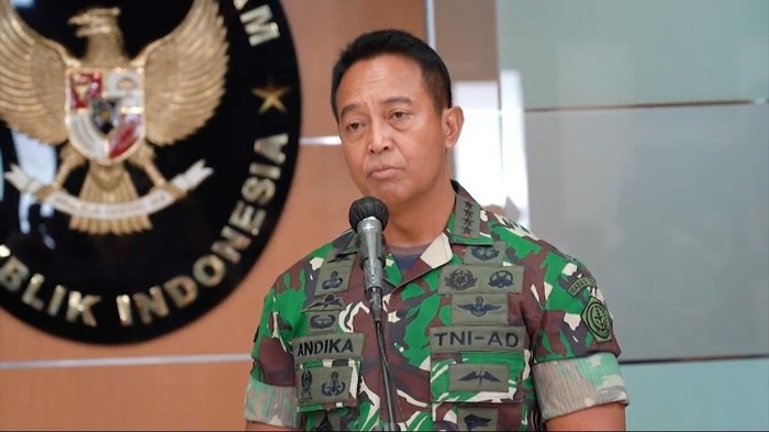 TNI Jendr Andika Perkasa Absen Dalam Rapim, Terkonfirmasi Poisitif Covid-19