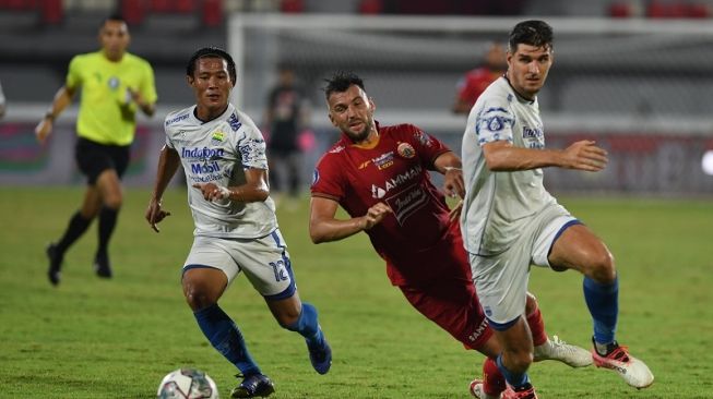 Lewat David Da Silva, Maung Bandung Tundukan Persija Dengan Skor 2-0