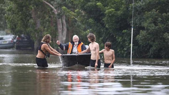 Akibat Hujan Deras Mengguyur Sydney, Puluhan Ribu Warga Diungsikan
