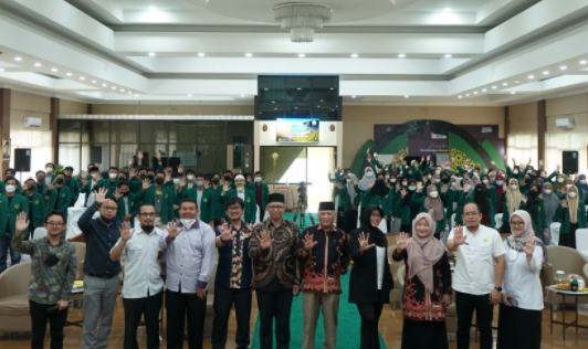 Bappedalitbang Sosialisasikan Duta Inovasi Desa kepada 172 Mahasiswa UIKA Penerima Beasiswa Pancakarsa