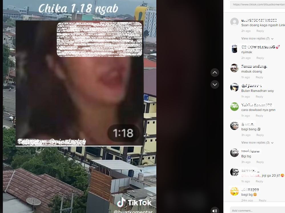 Viral chika 20jta tiktok