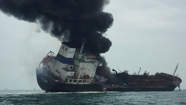 3 WNI Jadi Korban Kebakaran Kapal Tanker Minyak di Hong Kong