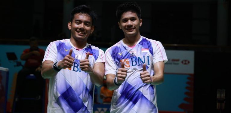 Pramudya/Yeremia Tundukan Juara Dunia Jepang dalam Badminton Asia Championship