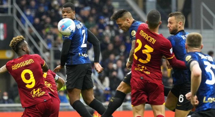 Hasil Liga Italia: Menang 3-1 Lawan AS Roma, Inter Geser Milan dari Puncak Klasemen