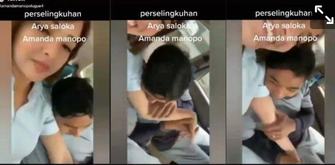 Video Amanda Manopo Bermesraan di Dalam Mobil Diserbu Netizen