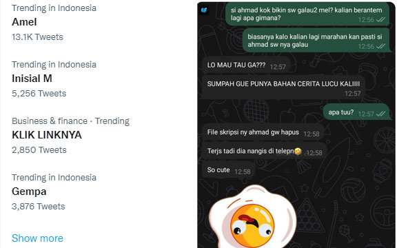 Bikin Heboh, Siapa Amel yang Trending di Twitter?