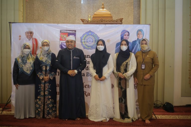 Bulan Suci Ramadhan, TP PKK Gelar Pengajian di Masjid Raya Bogor