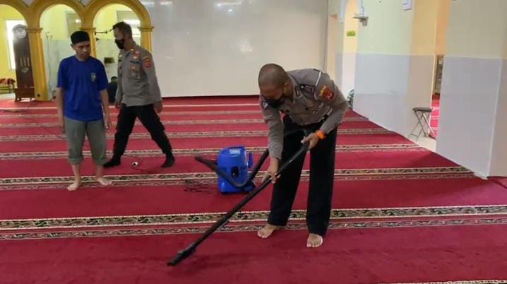 Polresta Bogor Kota Lakukan Bhakti Ramadan di Masjid At-Tohiriyah Empang