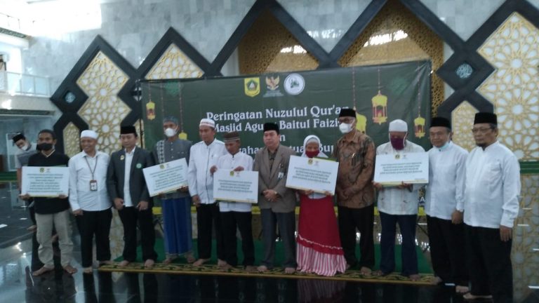 Baznas Kabupaten Bogor Bagikan Bantuan kepada 1000 Marbot, Guru Ngaji dan Penyandang Disabilitas
