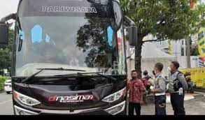 
 Bus Pariwisata Tidak Boleh Disewa Saat Mudik. (kompastv/Bogordaily.net)