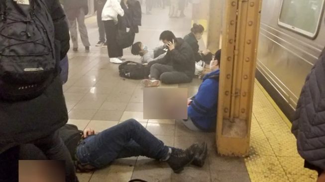 Penembakan Massal di Stasiun Kereta Bawah Tanah AS, Lima Orang Jadi Korban