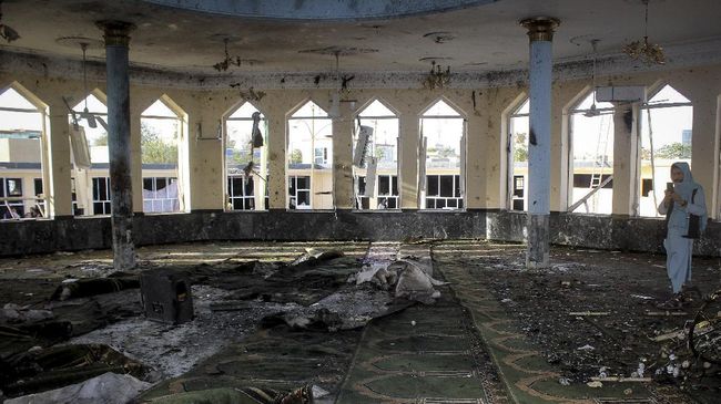Ledakan Dahsyat di Masjid Dekat Ibu Kota Kabul, Tewaskan 10 Orang