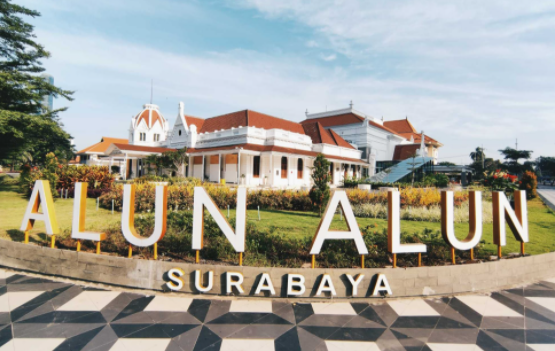 Unik! Surabaya Miliki Alun-alun Bawah Tanah Pertama di Indonesia