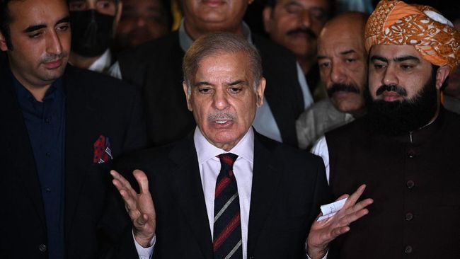 Shahbaz Sharif Dilantik Jadi Perdana Menteri Baru Pakistan Usai Imran Khan Lengser