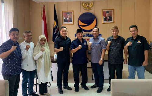 Butuh Suasana Baru, Mantan Ketua PAN Bandar Lampung Gabung Nasdem
