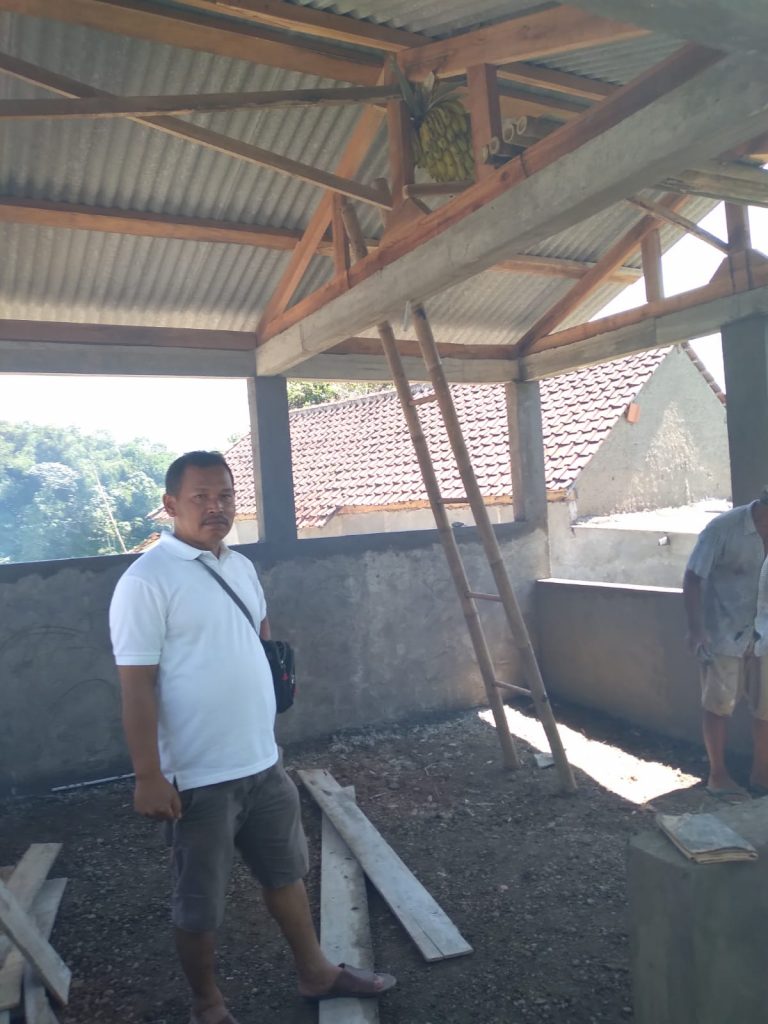 Dukung Fasilitas KBM, SDN 04 Petir Kecamatan Dramaga Bangun Mushola