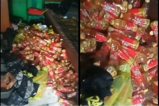 Viral, Video Ratusan Botol Air Kencing Ditemukan di Kamar Kos