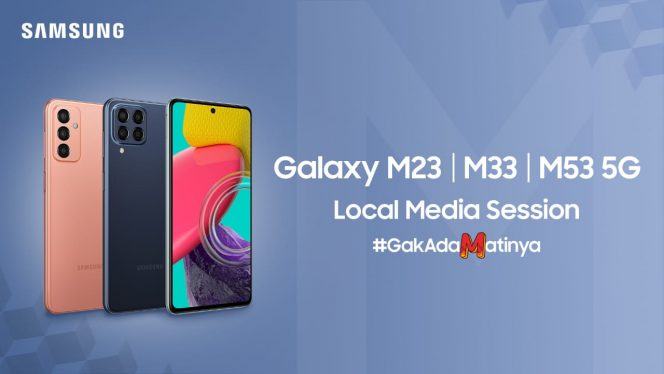 
 Jalani Pengalaman Produktif yang #GakAdaMatinya di Galaxy M Series 5G
Terbaru Sekarang. (istimewa/Bogordaily.net)