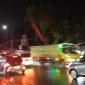 Jalan Raya Puncak Diberlakukan Dua Jalur Karena Lancar Atau Situasional, Senin 16 Mei 2022.(Irfan/Bogordaily.net)