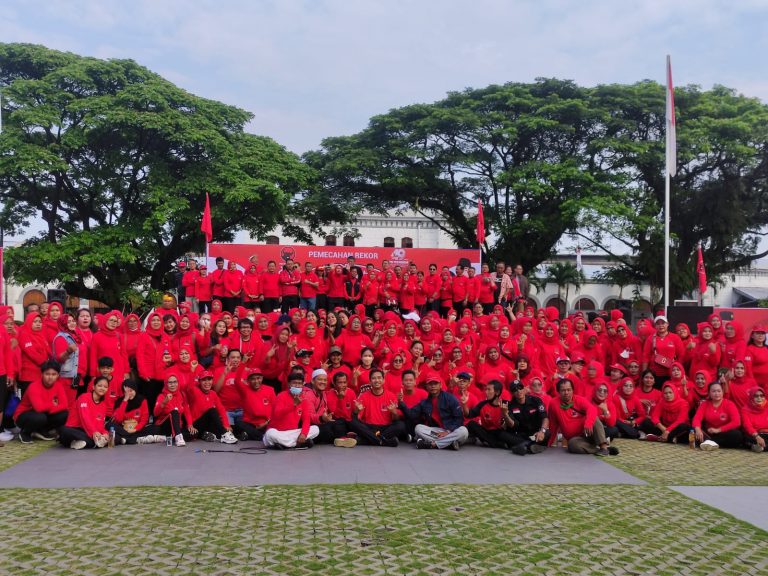 Senam Sicita PDI Perjuangan Kota Bogor Pecahkan Rekor MURI